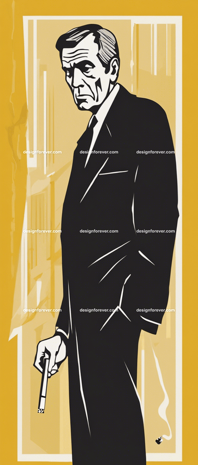 cigarette smoking man