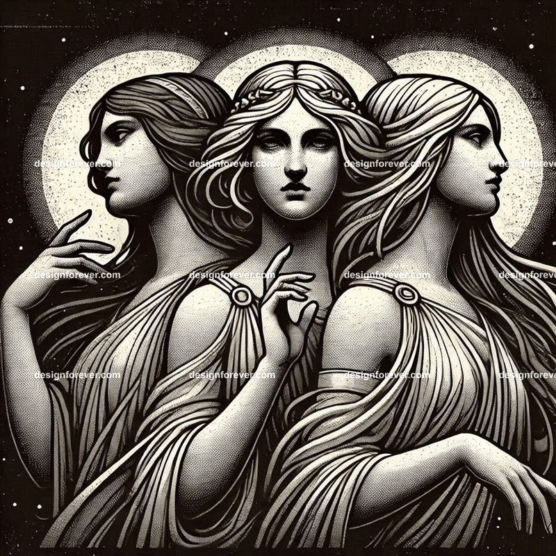 the 3 fates from greek mythology