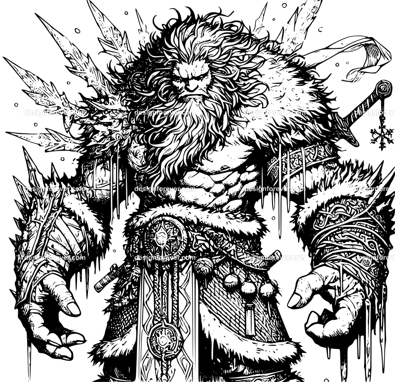 frost giant from rpg game