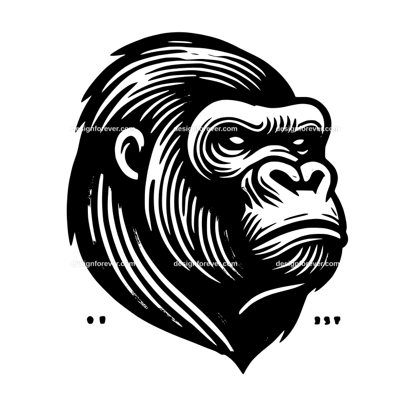 gorilla graphic logo