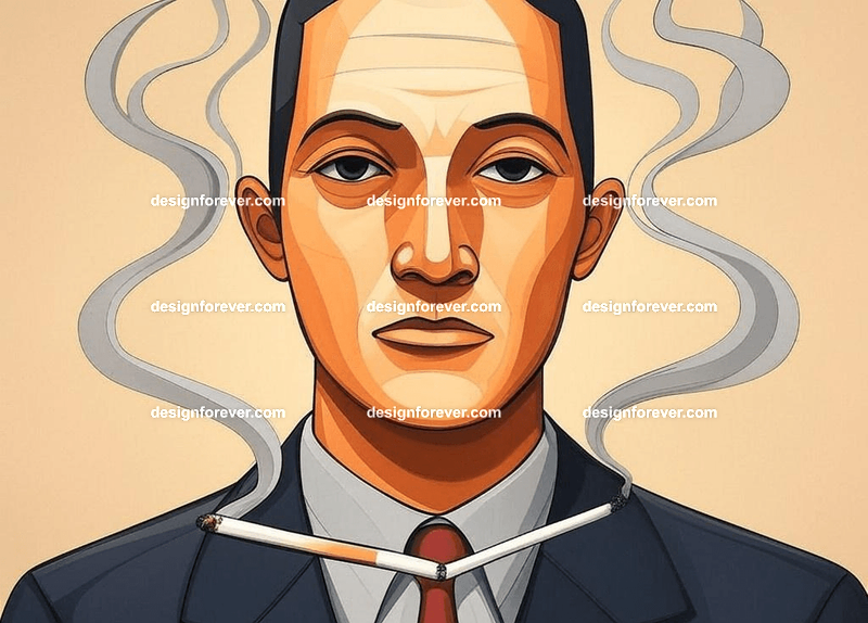 cigarette smoking man