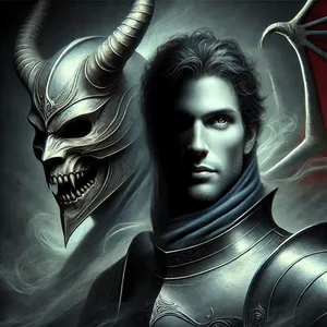 evil knight and demon advisor