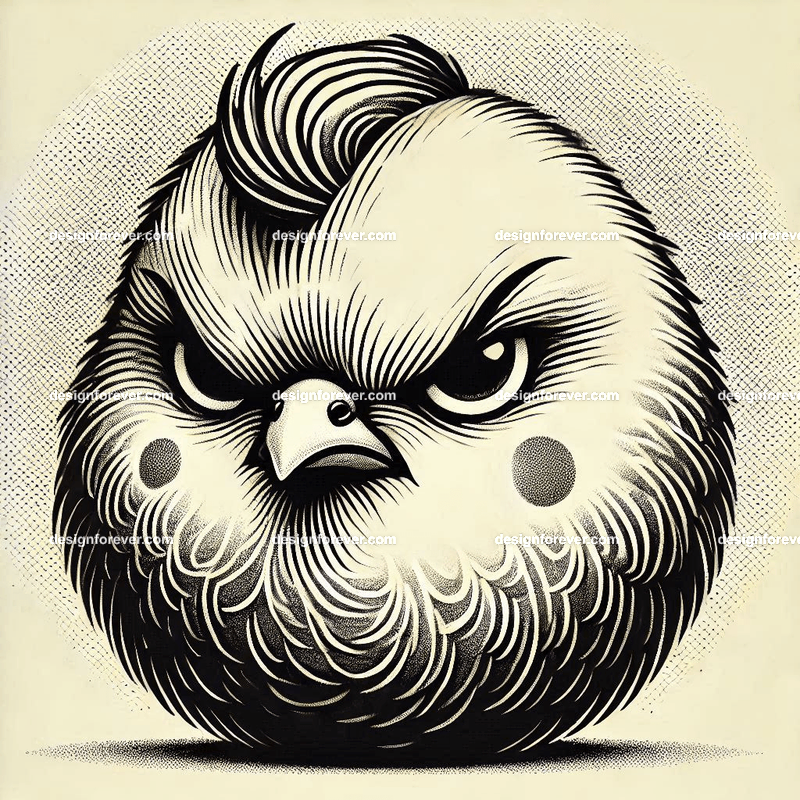 the angry chick