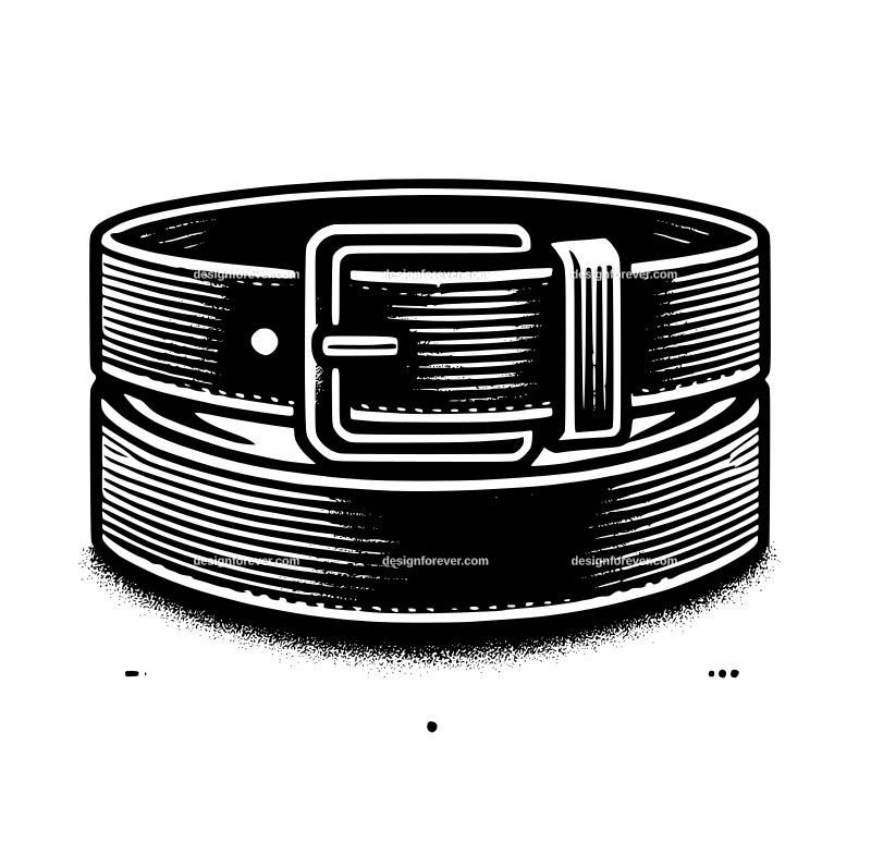 the black belt graphic logo