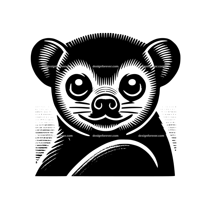 Kinkajou graphic logo