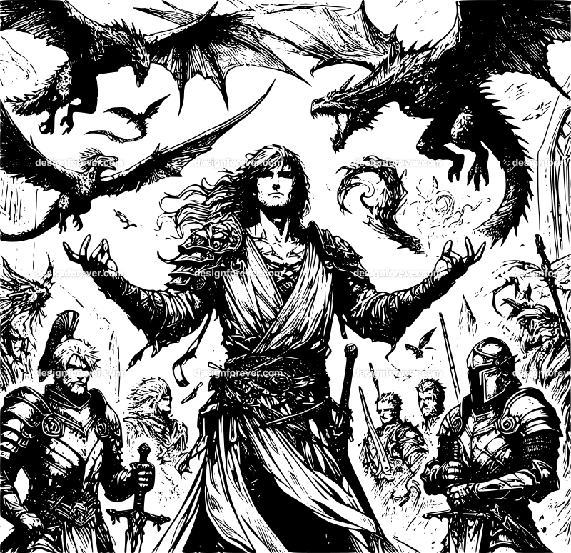 epic masterpiece of fantasy art