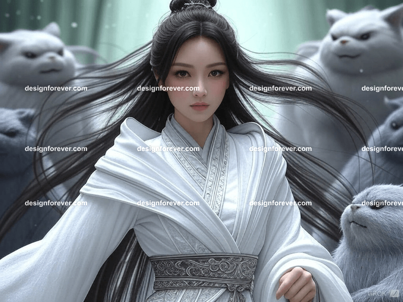 elite wuxia female warriors