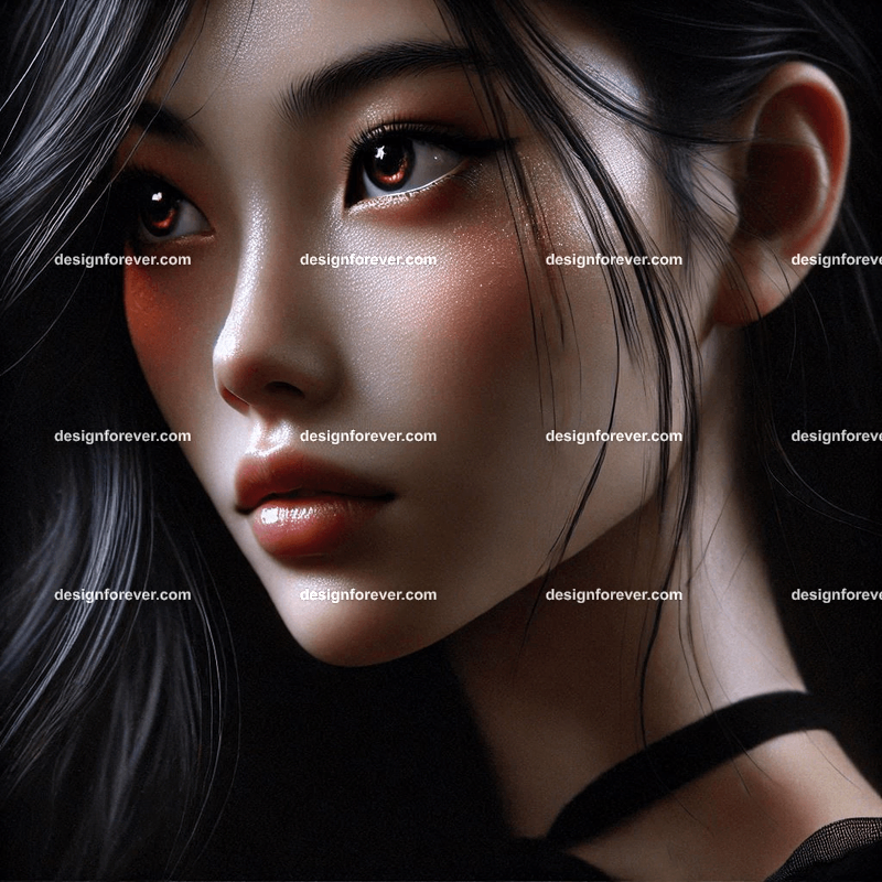 Young female sorcerer fantasy shot