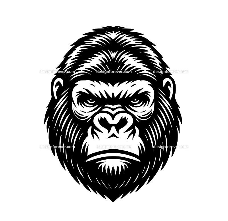gorilla graphic logo