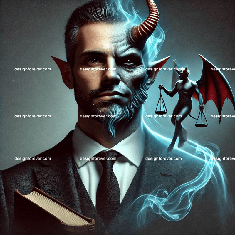 evil lawyer and demon advisor