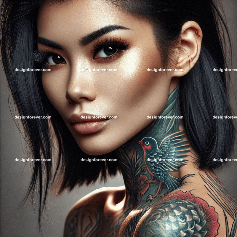 Young female sorcerer fantasy shot