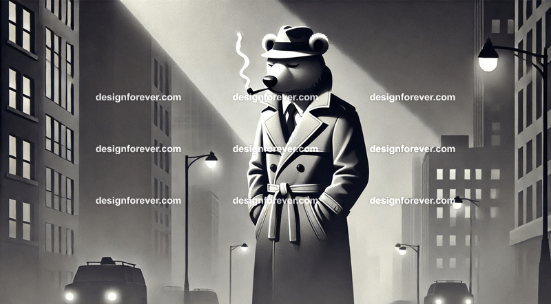 Animals as noir detectives