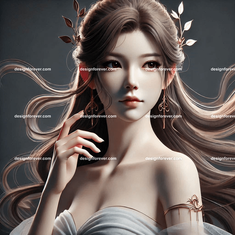 goddess character from japanese fantasy novel