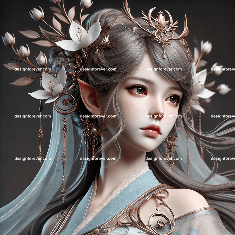 goddess character from japanese fantasy novel