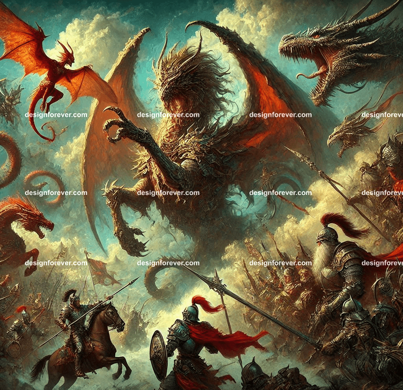 epic masterpiece of fantasy art