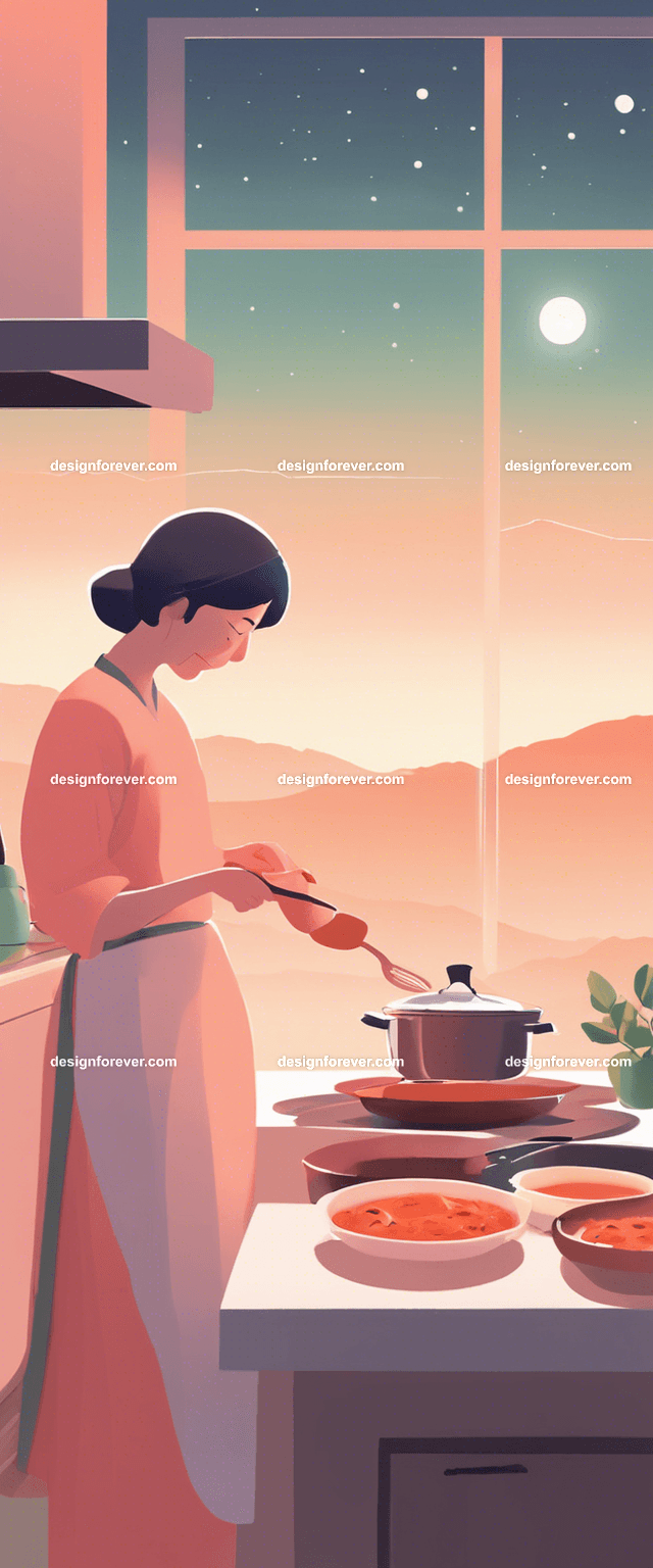 neighbors enjoying lunch under plum tree