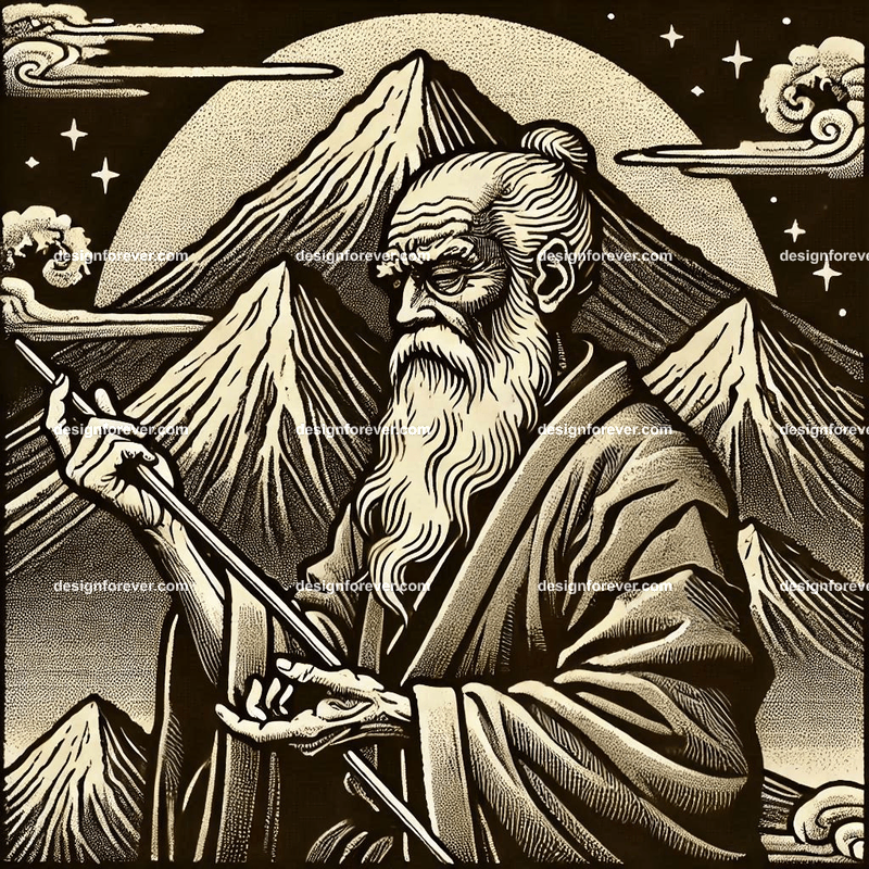 The Foolish Old Man Who Removed the Mountains (愚公移山)