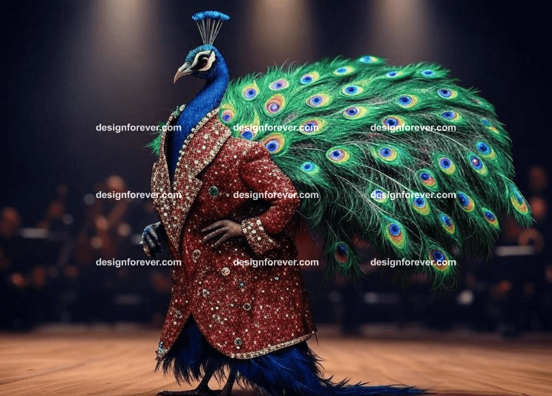 elephant in ancient greek robes