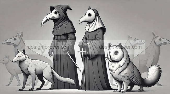 medival plague doctors