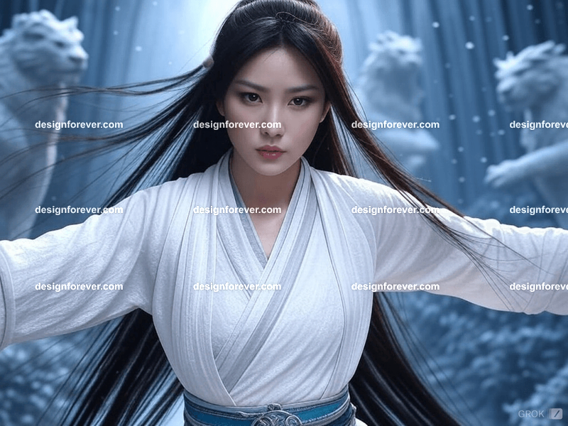 elite wuxia female warriors