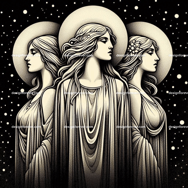 the 3 fates from greek mythology
