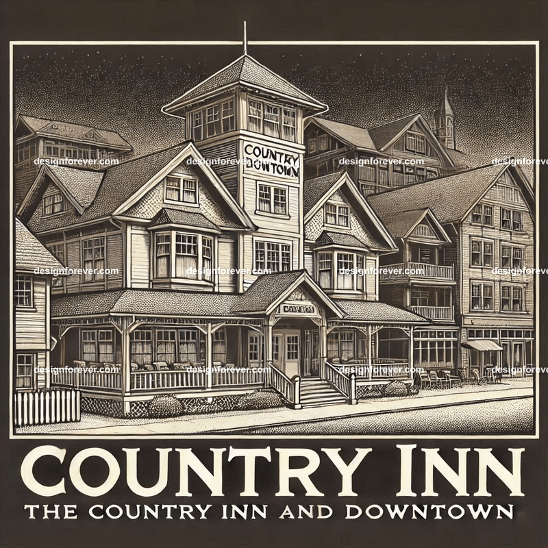 the country inn and downtown