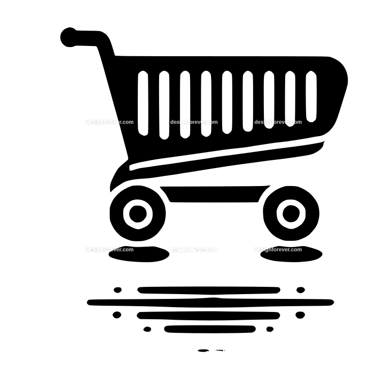 shopping cart graphic logo