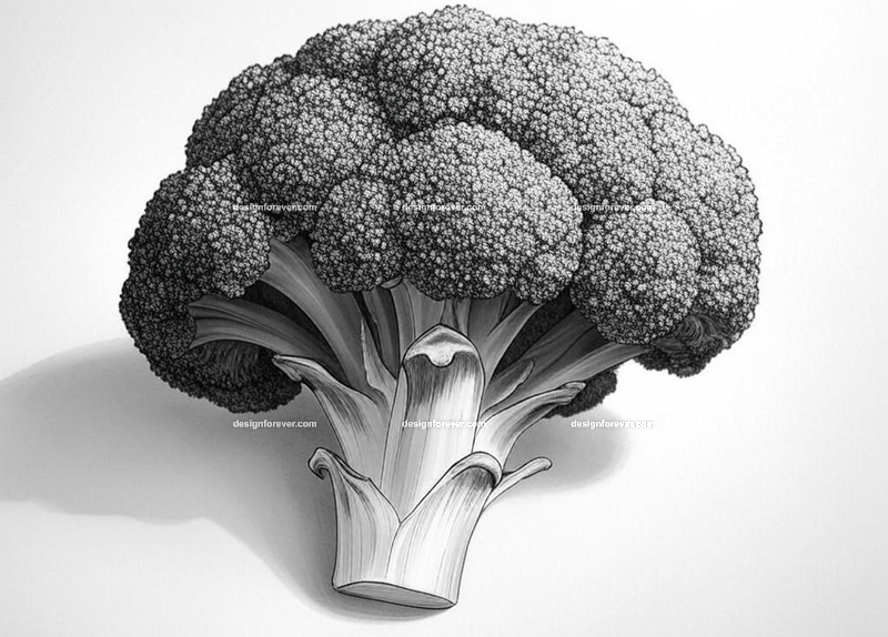 whimsical drawing of vegetables that kids hate
