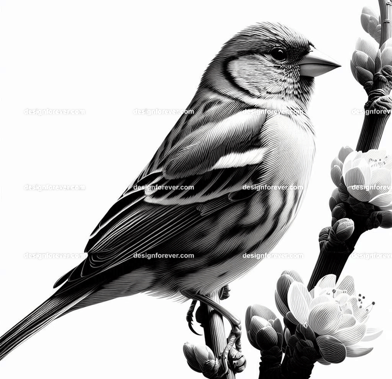finch in different environments