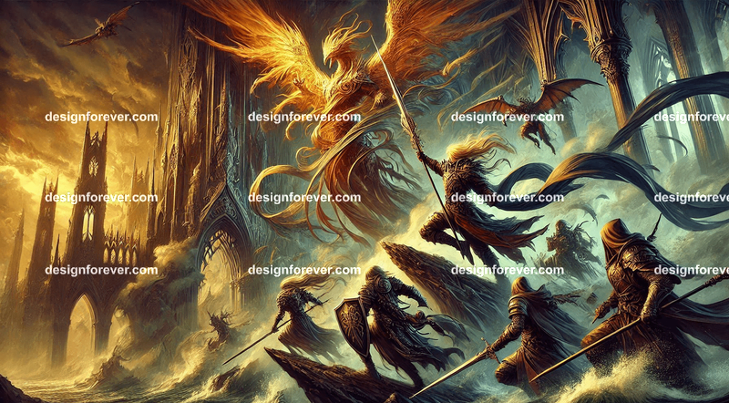 epic masterpiece of fantasy art