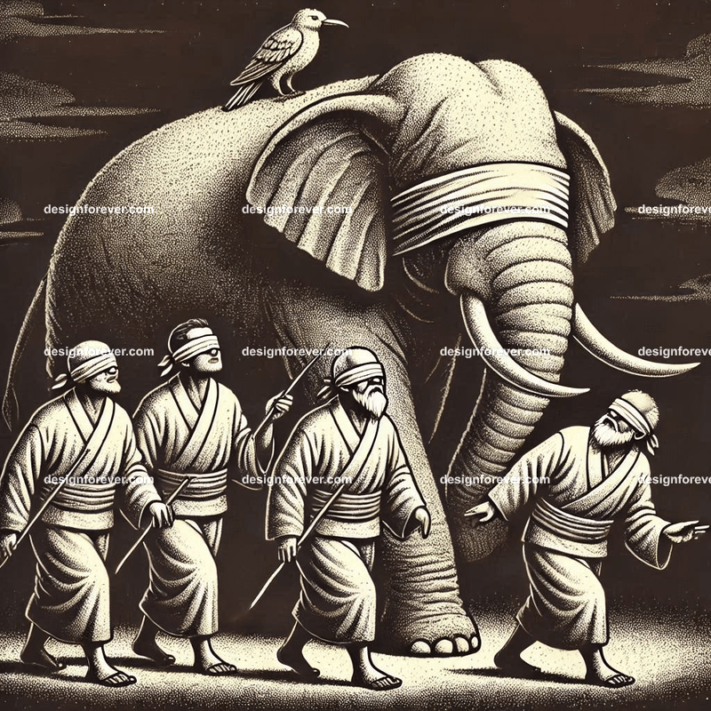 The Blind Men and the Elephant (盲人摸象)