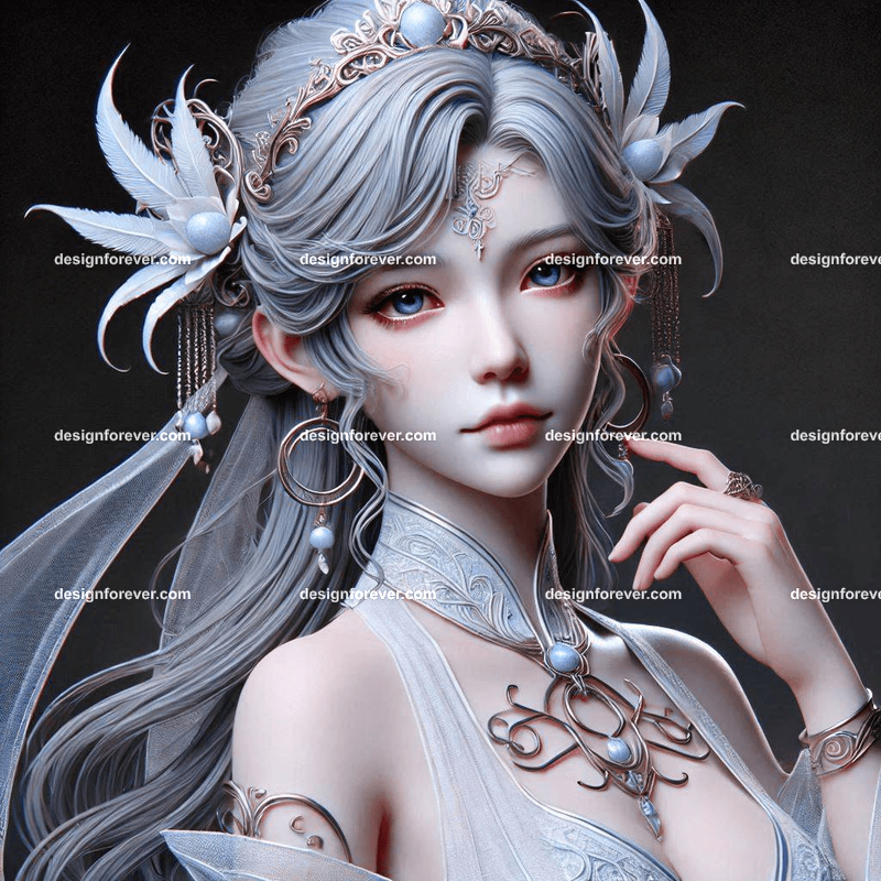 goddess character from japanese fantasy novel