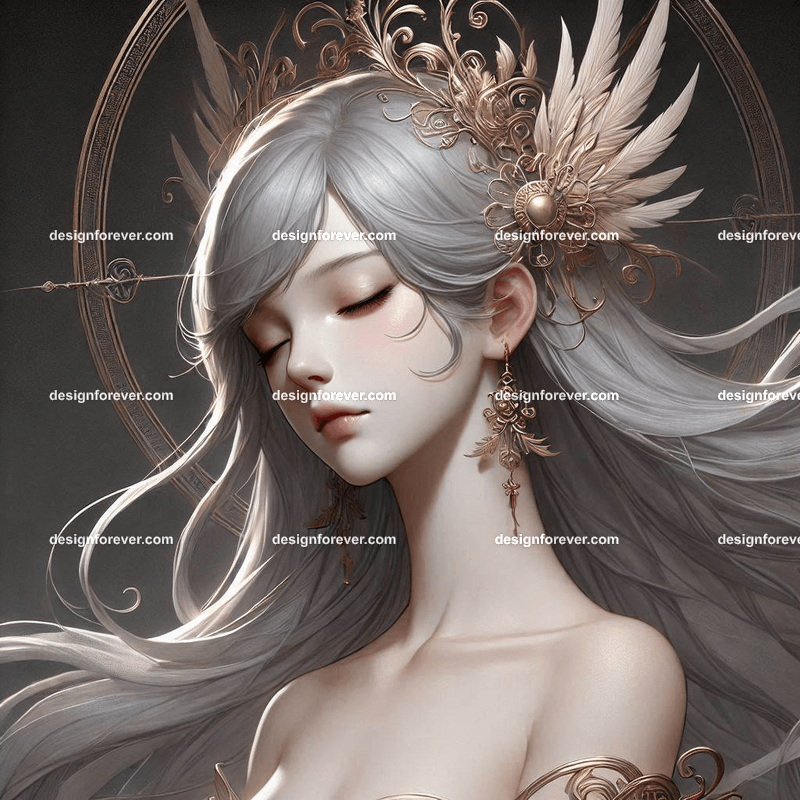 goddess character from japanese fantasy novel