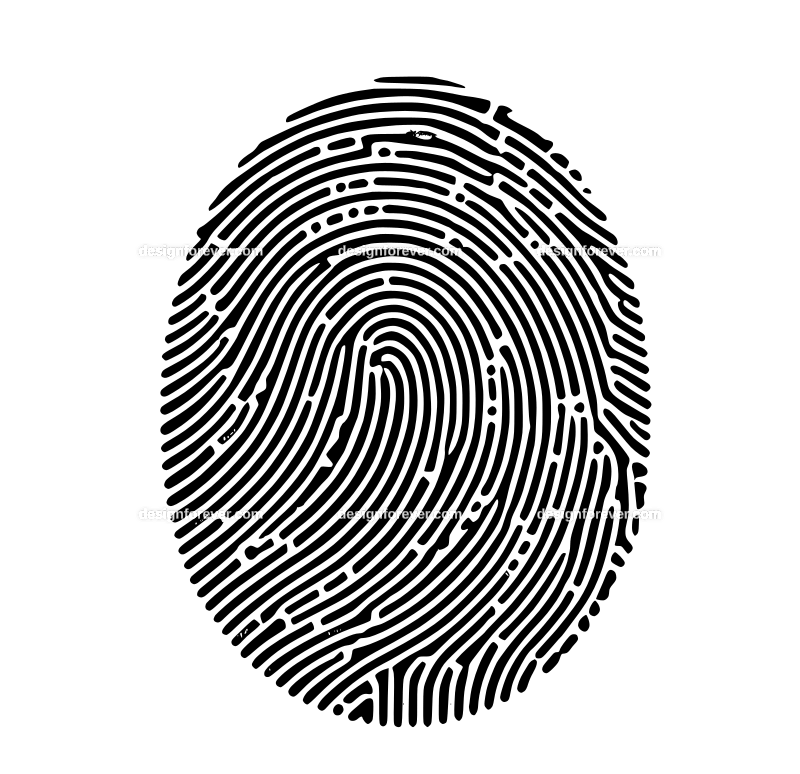 fingerprint graphic logo
