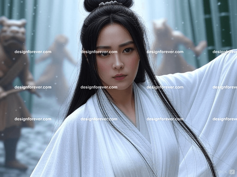 elite wuxia female warriors