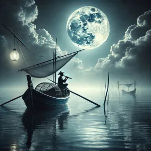 ocean abyss fog shadow of sea monstrosity