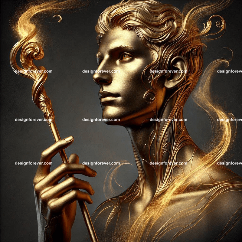 the golden staff of the magician