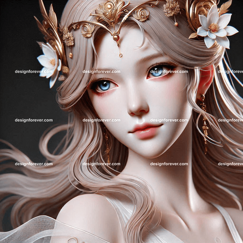 goddess character from japanese fantasy novel