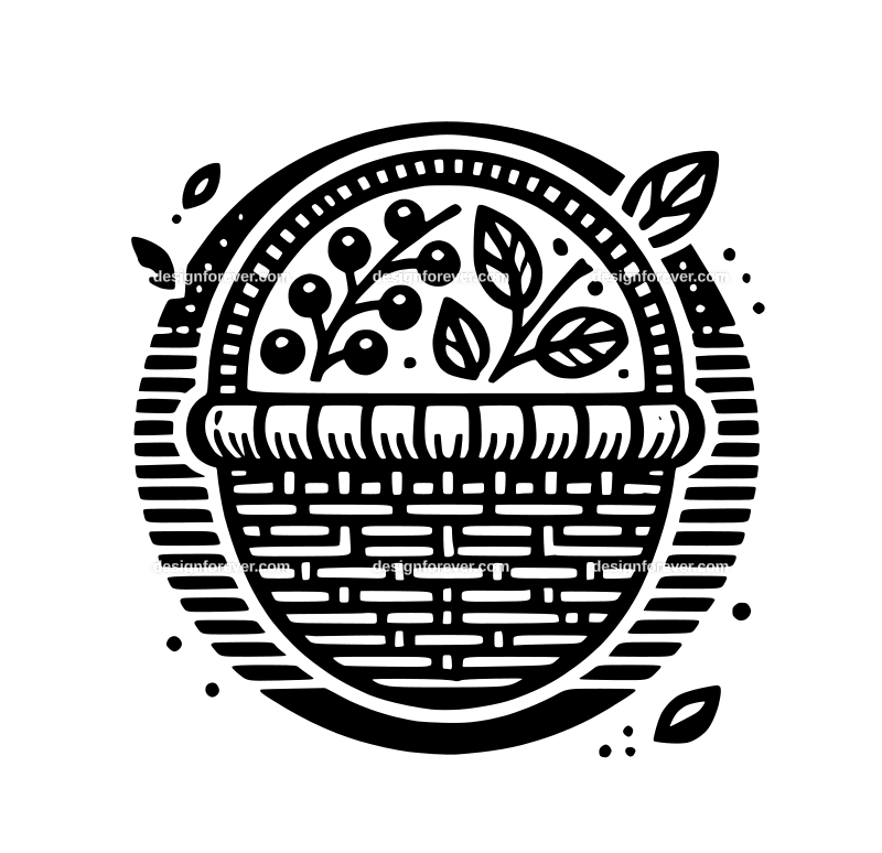 basket graphic logo