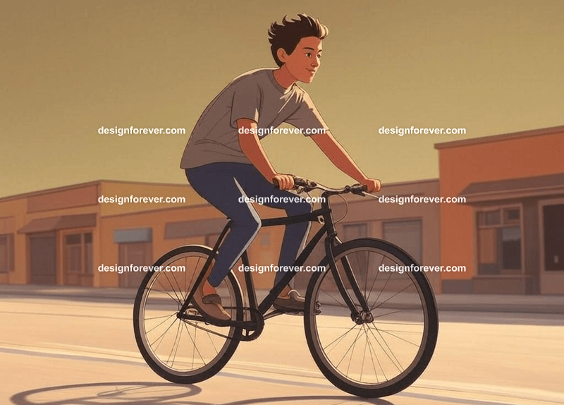 young teen chasing family dog around fields of corn in rural america