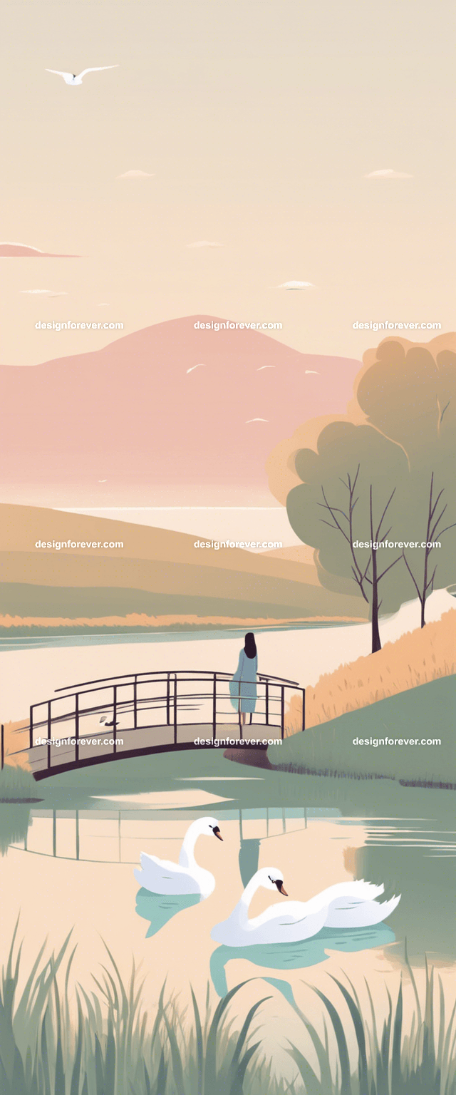 teen girl with a girl friend on bridge