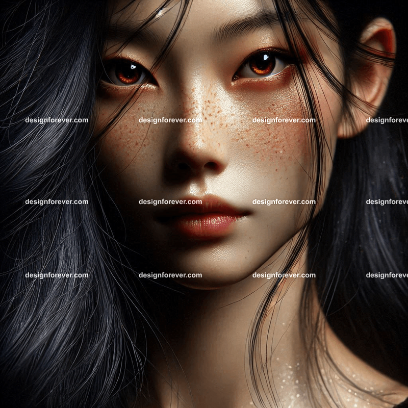 Young female sorcerer fantasy shot