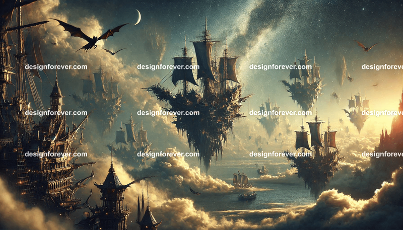 the flying ships
