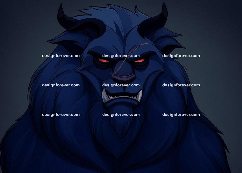 Cursed Beasts – Anthropomorphic characters with dark, haunting designs, such as glowing eyes or eerie scars