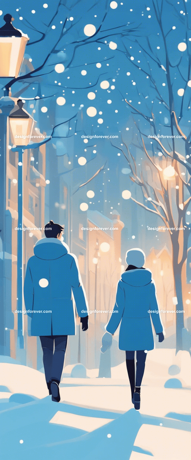 a couple wife husband girlfriend boyfriend celebrating new years xmas christmas holiday