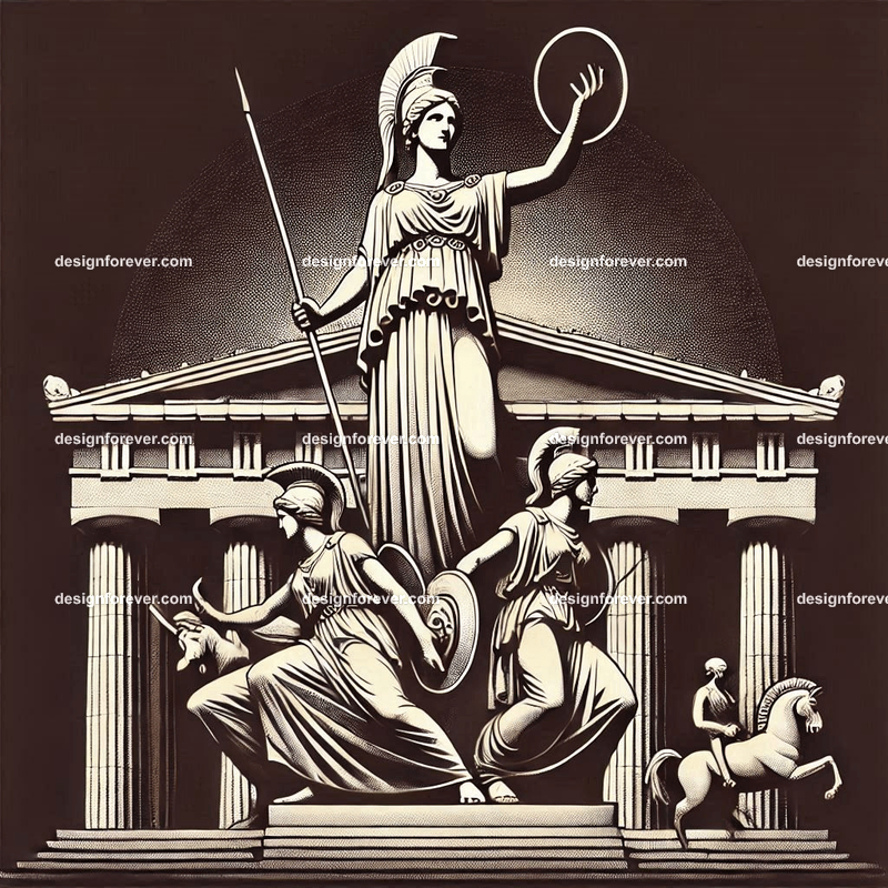 the monument to athena
