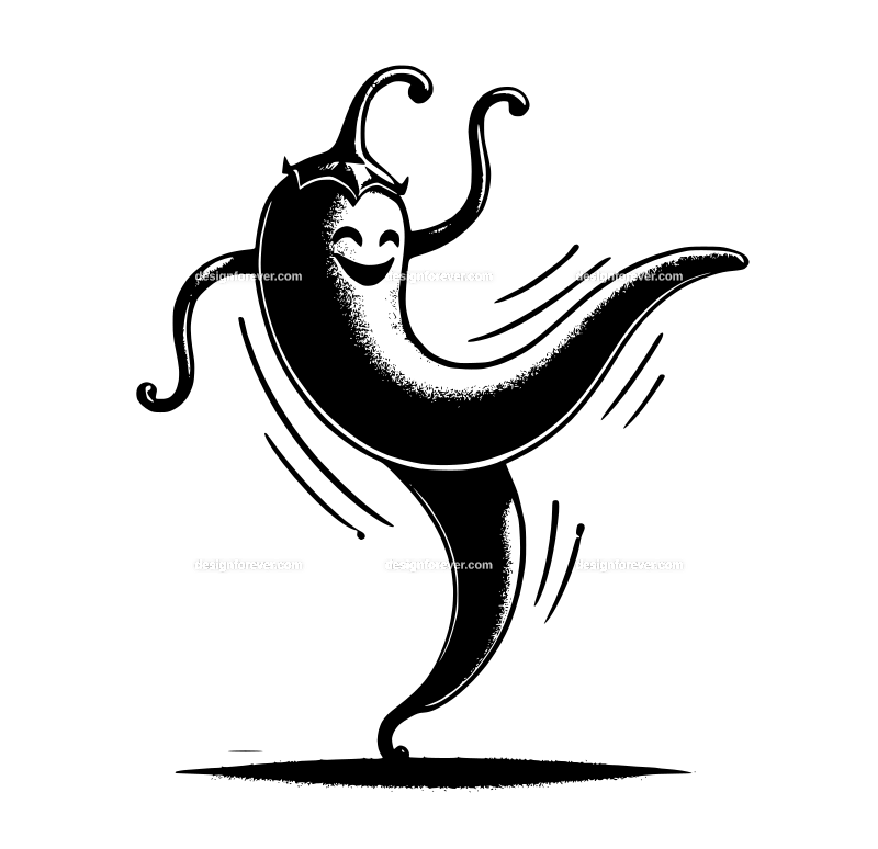 the dancing red pepper