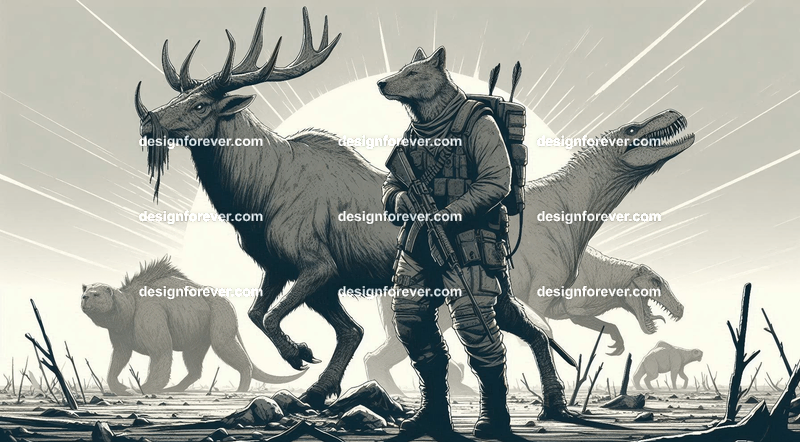 Animals as wasteland warriors