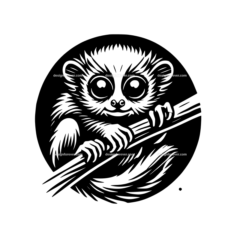 Tarsier graphic logo