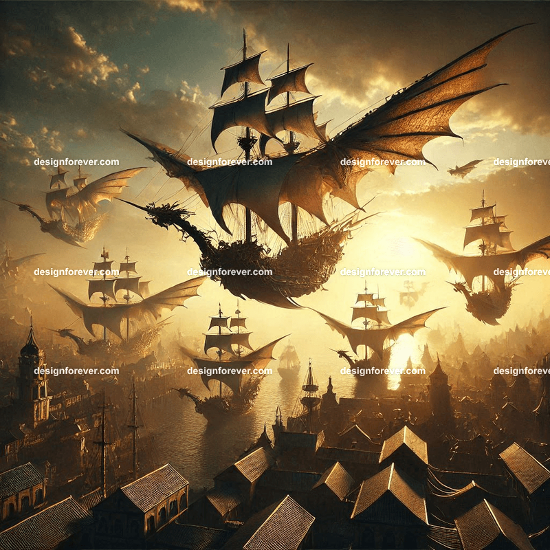 the flying ships